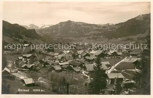 AK / Ansichtskarte Gstaad_BE Panorama 