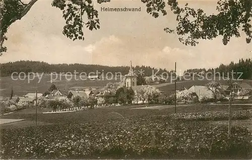 AK / Ansichtskarte Heimenschwand_BE Panorama 