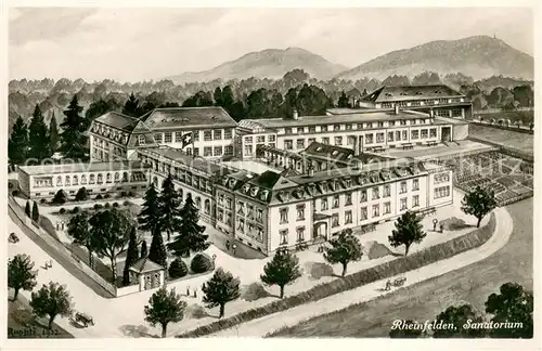 AK / Ansichtskarte Rheinfelden_AG Sanatorium Rheinfelden AG