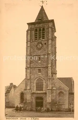 AK / Ansichtskarte Bouchain Eglise Bouchain