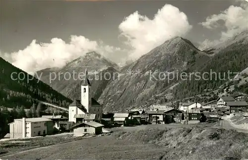 AK / Ansichtskarte Kippel_VS im Loetschental mit Niven 