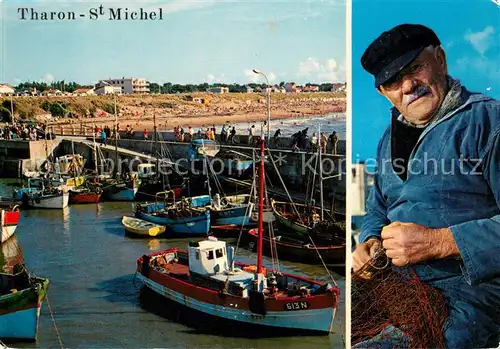 AK / Ansichtskarte Saint Michel Chef Chef Port de peche Pecheur Plage Saint Michel Chef Chef