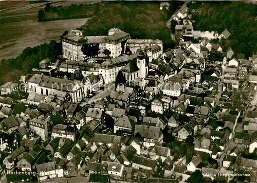 AK / Ansichtskarte Hachenburg_Westerwald Fliegeraufnahme Hachenburg_Westerwald