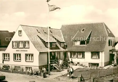 AK / Ansichtskarte Norddorf_Amrum Pension Haus Irmgard Norddorf Amrum