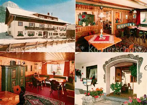 AK / Ansichtskarte Rubi_Oberstdorf Hotel Restaurant Almenhof Rubi_Oberstdorf