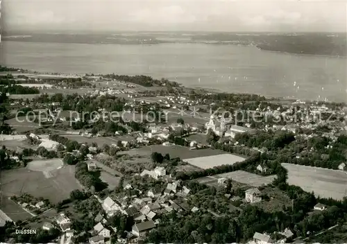 AK / Ansichtskarte Diessen_Ammersee Fliegeraufnahme Diessen Ammersee