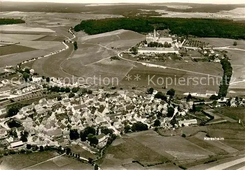 AK / Ansichtskarte Neresheim Fliegeraufnahme Neresheim