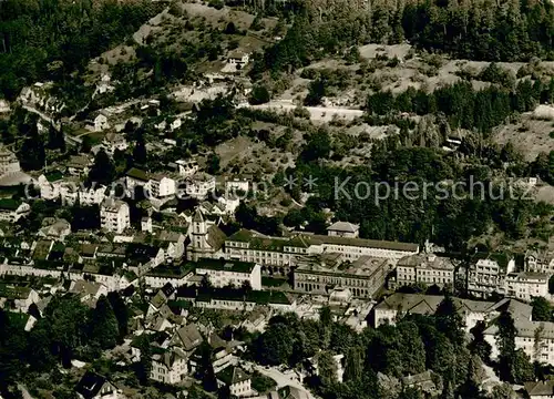 AK / Ansichtskarte Wildbad_Schwarzwald Fliegeraufnahme Wildbad_Schwarzwald