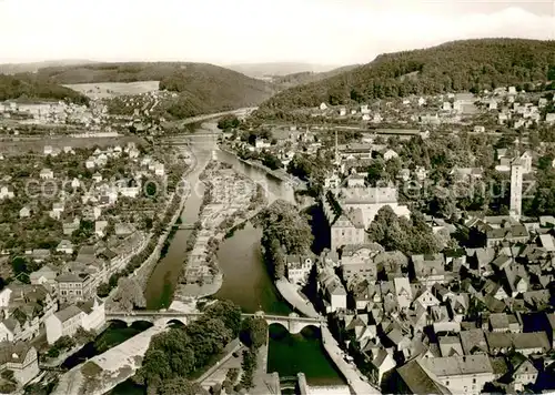 AK / Ansichtskarte Hann._Muenden Fliegeraufnahme Hann. Muenden