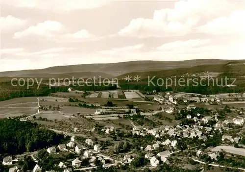 AK / Ansichtskarte Wuestenrot Wesleyheim am Spatzenwald Fliegeraufnahme Wuestenrot