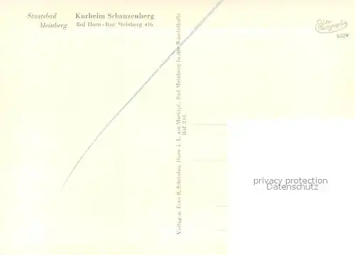 AK / Ansichtskarte Horn Bad_Meinberg Kurheim Schanzenberg Horn Bad_Meinberg