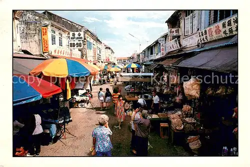 AK / Ansichtskarte Penang Strasse in Georgetown Penang