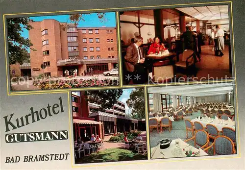 AK / Ansichtskarte Bad_Bramstedt Kurhotel Gutsmann Restaurant Tanzlokal Bad_Bramstedt