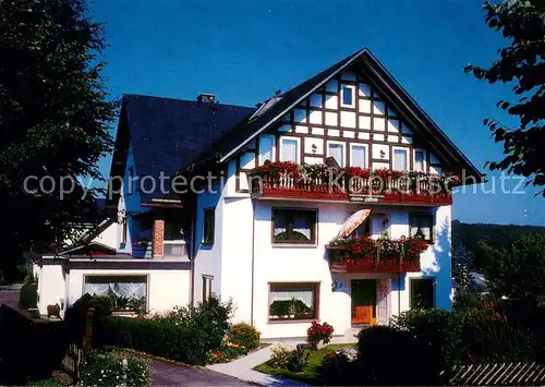 AK / Ansichtskarte Usseln Gaestehaus Pension Haus Bender Usseln