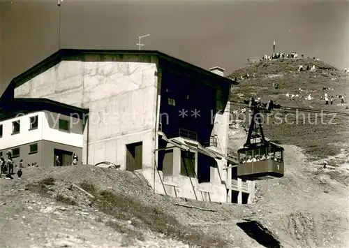 AK / Ansichtskarte Mittelberg_Kleinwalsertal Bergstation Walmendingerhorn Bahn Bergbahn Mittelberg_Kleinwalsertal