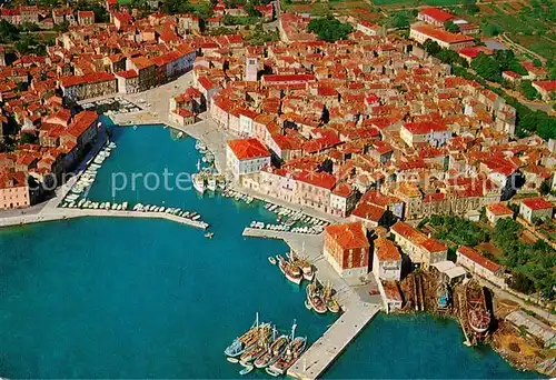 AK / Ansichtskarte Cres_Croatia Hafen Altstadt 