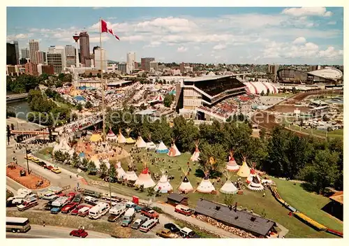 AK / Ansichtskarte Calgary Exhibition and Stampede Outdoor Show aerial view Calgary