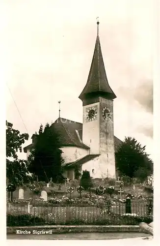 AK / Ansichtskarte Sigriswil Kirche Sigriswil