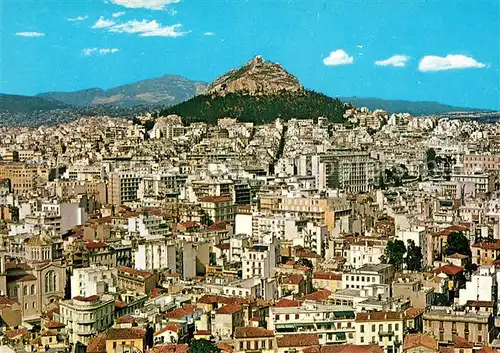 AK / Ansichtskarte Athen_Griechenland Stadtpanorama Athen_Griechenland