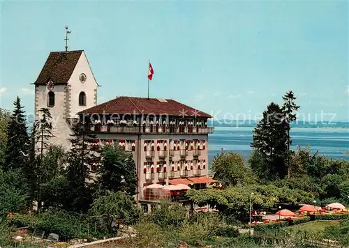 AK / Ansichtskarte Romanshorn_Bodensee Alkoholfreies Hotel Schloss Romanshorn Bodensee