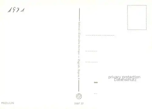 AK / Ansichtskarte Medulin Fliegeraufnahme Campingplatz Strand Bucht Medulin