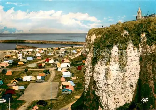 AK / Ansichtskarte Dieppe_76 Campingplatz Kueste 