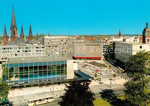 AK / Ansichtskarte Oldenburg_Niedersachsen Zentrum mit Lambertikirche Oldenburg Niedersachsen