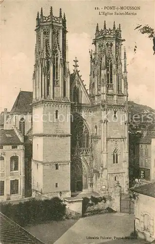 AK / Ansichtskarte Pont a Mousson_54 Eglise Saint Martin 