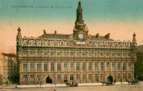 AK / Ansichtskarte Valenciennes_59 Hotel de Ville 