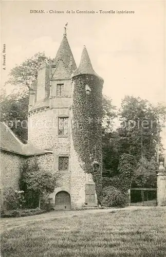 AK / Ansichtskarte Dinan_22 Chateau de la Conninais Tourelle interieure 