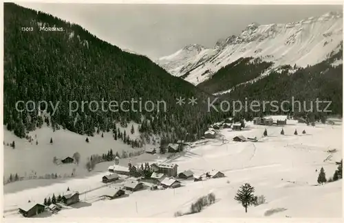 AK / Ansichtskarte Morgins Winterpanorama Morgins