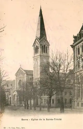 AK / Ansichtskarte Bern_BE Eglise de la Sainte Trinite Bern_BE