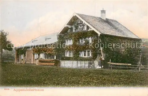 AK / Ansichtskarte Appenzell_IR Appenzellerhaus Appenzell IR