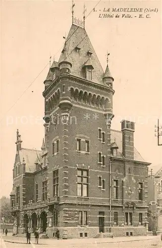 AK / Ansichtskarte La_Madeleine_Lille Hotel de Ville La_Madeleine_Lille