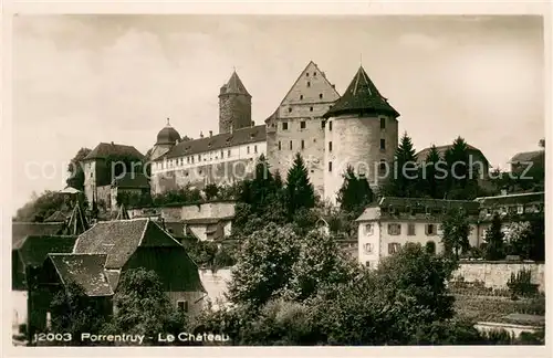 AK / Ansichtskarte Porrentruy Teilansicht Porrentruy