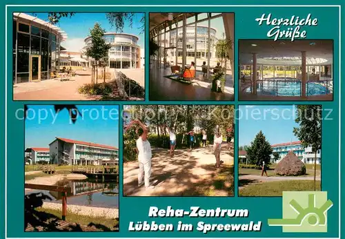 AK / Ansichtskarte Luebben_Spreewald Reha Zentrum Luebben Spreewald