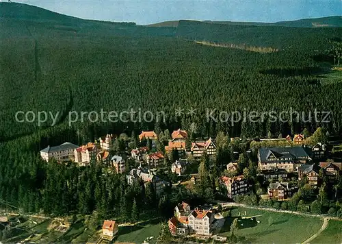 AK / Ansichtskarte Braunlage Huetteberg mit Weidmannsheil und Weidmannsruh Braunlage