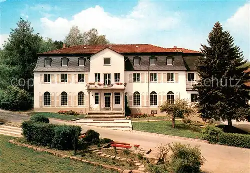 AK / Ansichtskarte Bad_Kissingen Bildungsstaette Der Heiligenhof Aussenansicht Bad_Kissingen