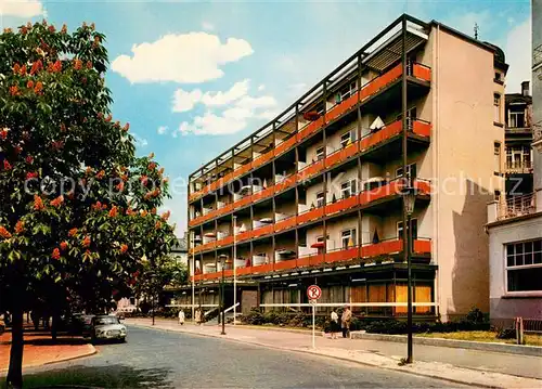 AK / Ansichtskarte Bad_Nauheim Hessen Sanatorium Aussenansicht Bad_Nauheim