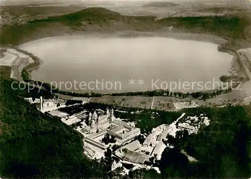 AK / Ansichtskarte Maria_Laach__Kloster Abtei Maria Laach Fliegeraufnahme 