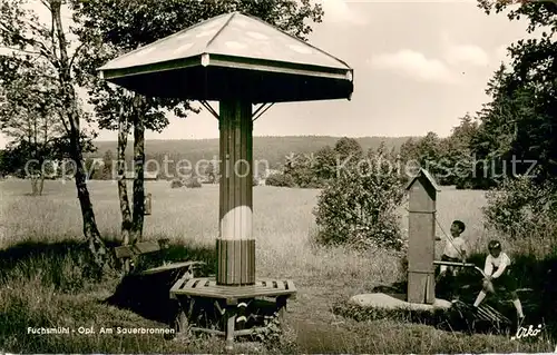 AK / Ansichtskarte Fuchsmuehl Am Sauerbrunnen Fuchsmuehl