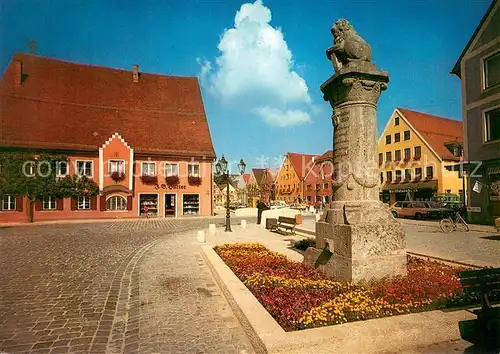 AK / Ansichtskarte Berching Reichenauplatz Denkmal 1100jaehrige Stadt Berching