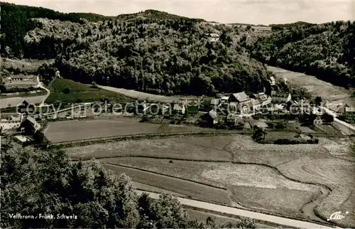 AK / Ansichtskarte Veilbronn Panorama Fraenkische Schweiz Veilbronn