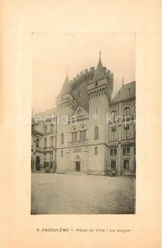 AK / Ansichtskarte Angouleme_16 Hotel de Ville Le donjon 