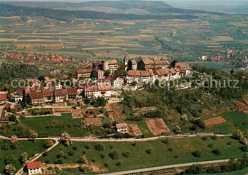 AK / Ansichtskarte Regensberg_Dielsdorf_ZH Fliegeraufnahme 