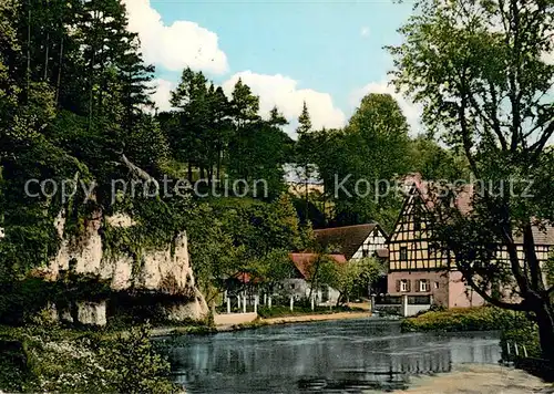 AK / Ansichtskarte Velden_Mittelfranken Motiv bei der Stadtmuehle Velden Mittelfranken