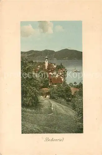 AK / Ansichtskarte Beckenried_Vierwaldstaettersee Panorama 