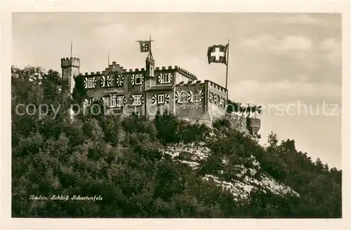 AK / Ansichtskarte Baden__AG Schloss Schartenfels 