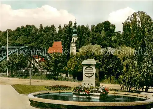 AK / Ansichtskarte Trostberg_Alz Karobrunnen 