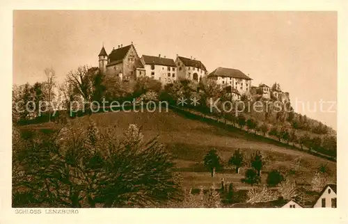 AK / Ansichtskarte Lenzburg_AG Schloss Lenzburg Lenzburg AG